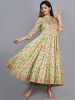 Thumbnail for Kalini Women Floral Printed Anarkali Kurta - Distacart