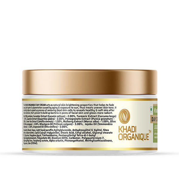 Khadi Organique Day Cream with Liquorice & Green Tea - Distacart