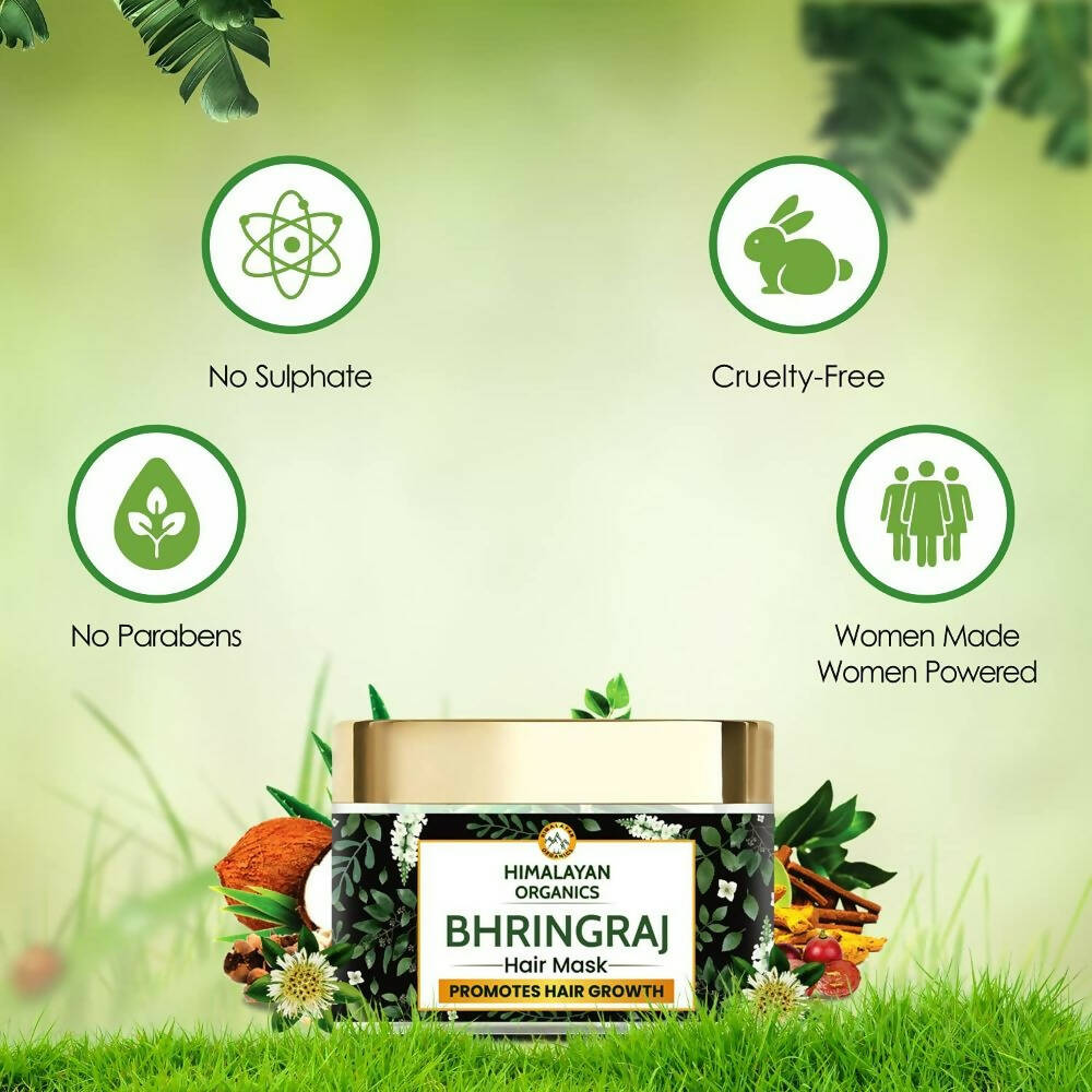 Himalayan Organics Bhringraj Hair Mask - Distacart