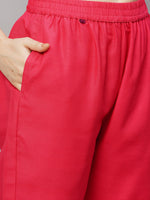 Thumbnail for Kalini Ethnic Motifs Embroidered Regular Sequinned Kurta With Trousers & Dupatta - Distacart