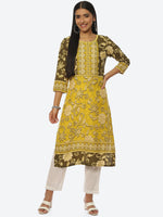 Thumbnail for Biba Women Floral Printed Kurta - Distacart