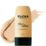 Thumbnail for Flicka Blend & Shine Foundation - Caramel - Distacart