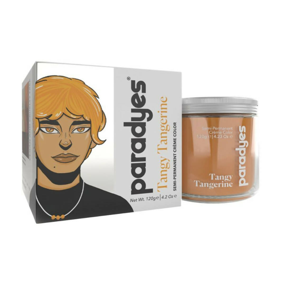 Paradyes Tangy Tangerine Permanent Hair Color - Distacart
