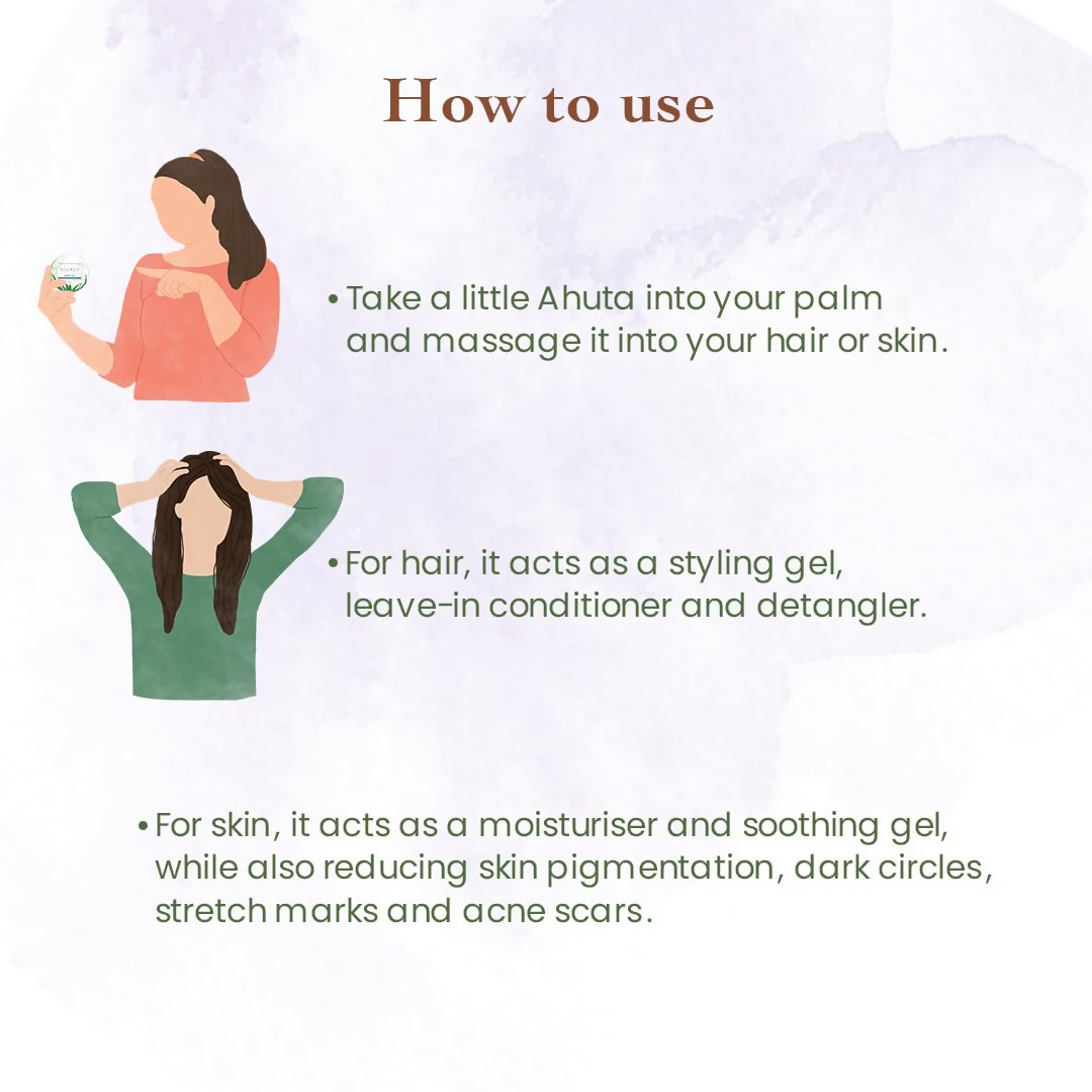 The Secret Hair Care Ahuta Absolute Aloevera Gel - Distacart