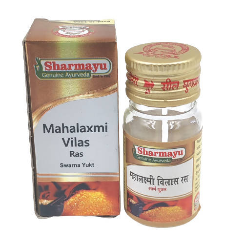 Sharmayu Ayurveda Mahalaxmi Vilas Ras (Swarna Yukt) Tablets