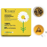 Thumbnail for Teabox Organic Chamomile Green Tea Bags