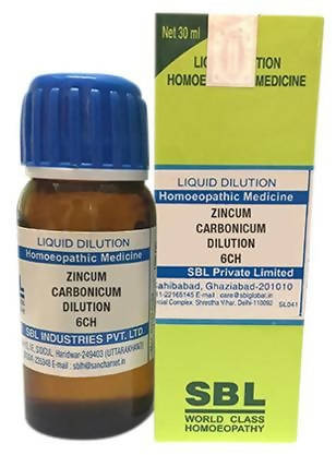 SBL Homeopathy Zincum Carbonicum Dilution