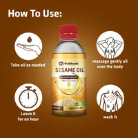 Thumbnail for Dwibhashi Sesame Oil (Tila Tailam)