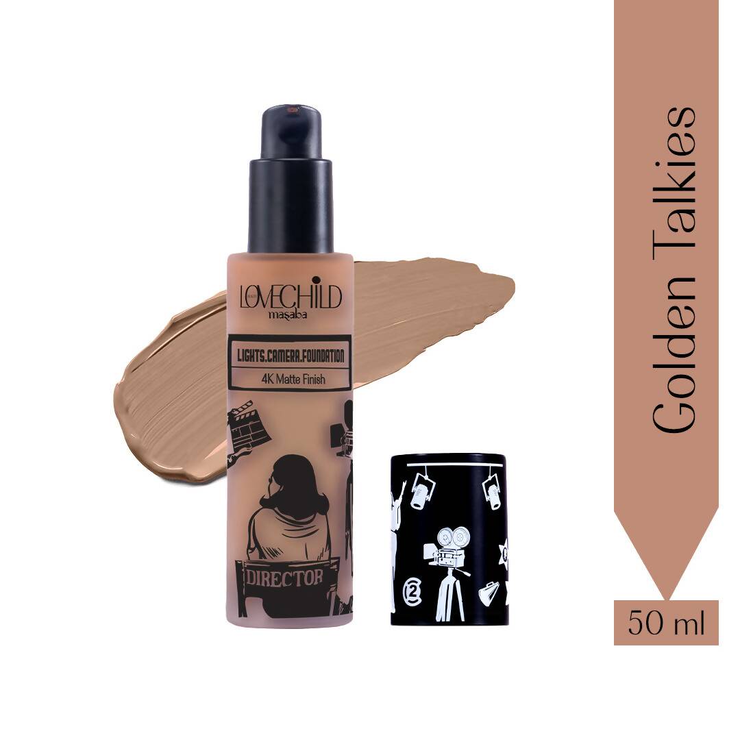 LoveChild By Masaba Gupta Lights. Camera. Foundation - Golden Talkies - Distacart