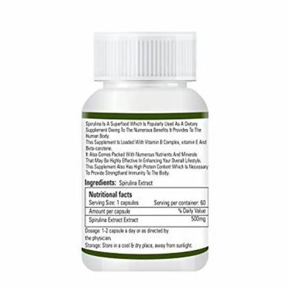Zindagi Spirulina Extract Capsules - Distacart