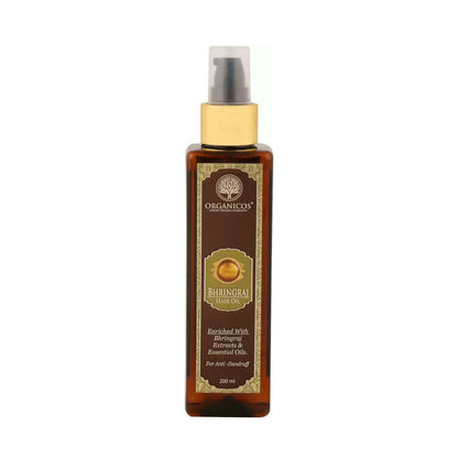 Organicos Bhringraj Hair Oil - Distacart