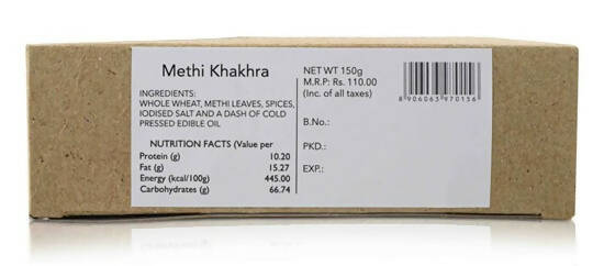 Home D'elite Methi Khakhra - Distacart