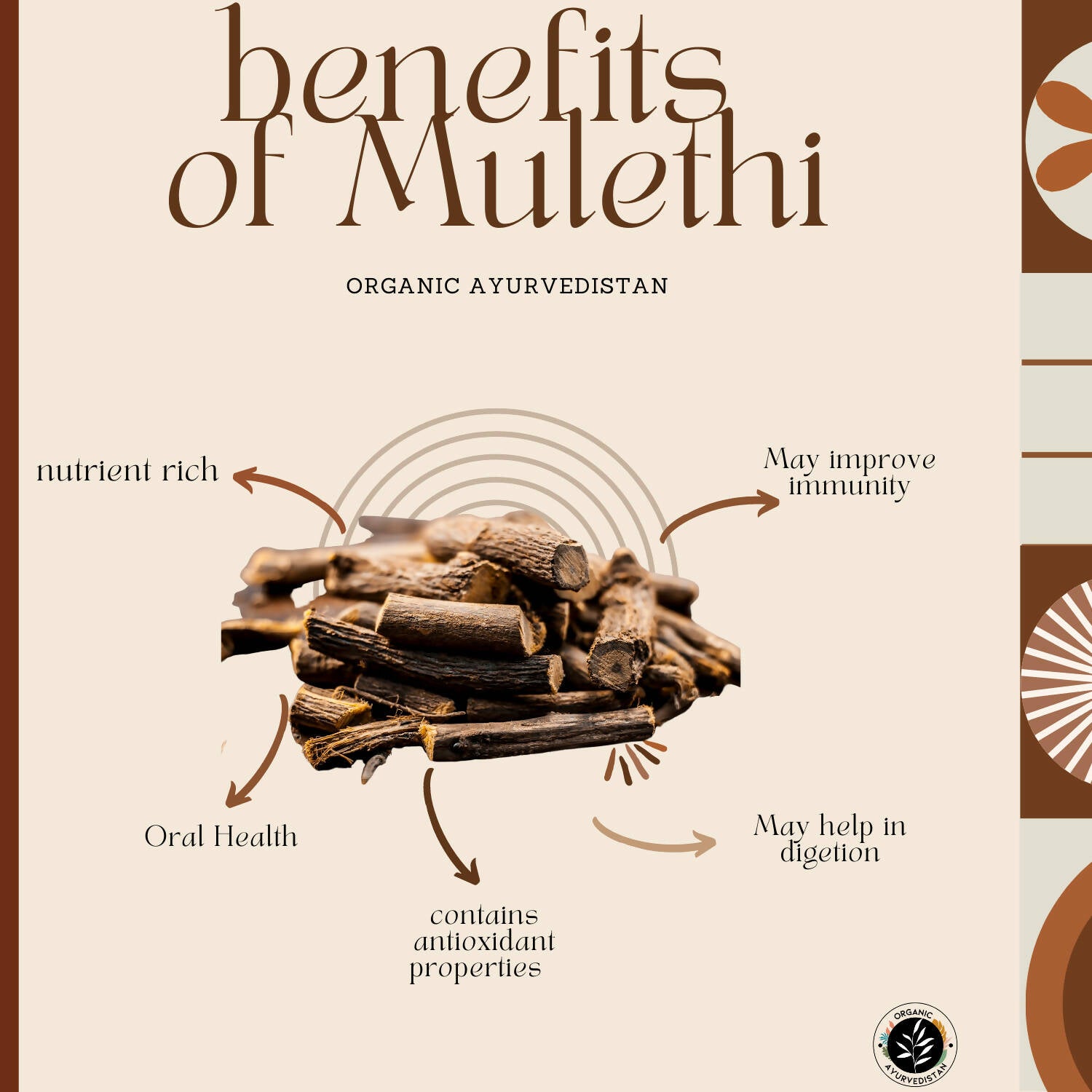 Organic Ayurvedistan Mulethi Powder - Distacart