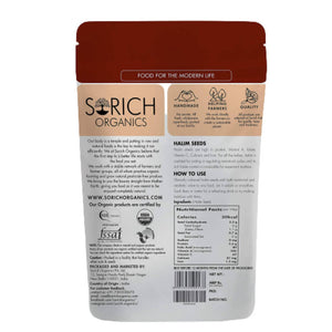 Sorich Organics Halim Seeds / Garden Cress Seeds - 200 gm