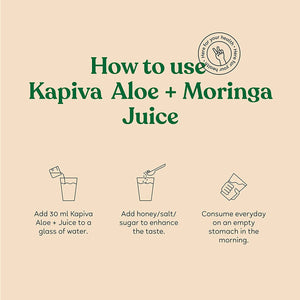 Kapiva Ayurveda Aloe Vera + Moringa Juice