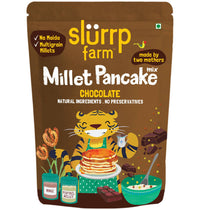 Thumbnail for Slurrp Farm Chocolate Millet Pancake Mix