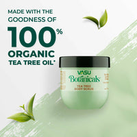 Thumbnail for Vasu Botanicals Tea Tree Body Scrub - Distacart