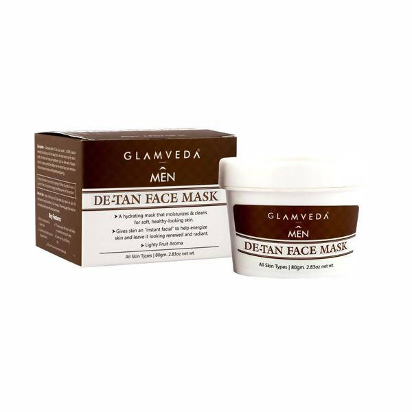 Glamveda Men De-Tan Face Mask