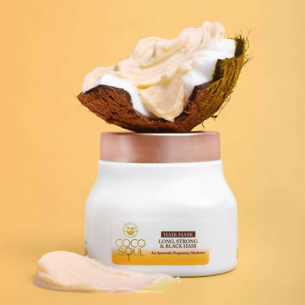 Coco Soul Hair Mask Long Strong & Black Hair - Distacart