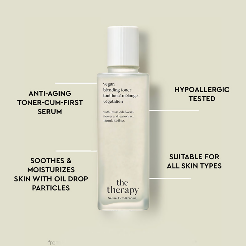 The Face Shop The Therapy Vegan Blending Toner - Distacart
