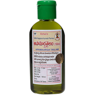 Siddha Nagarjuna Ayurveda Apamarga Tailam - Distacart