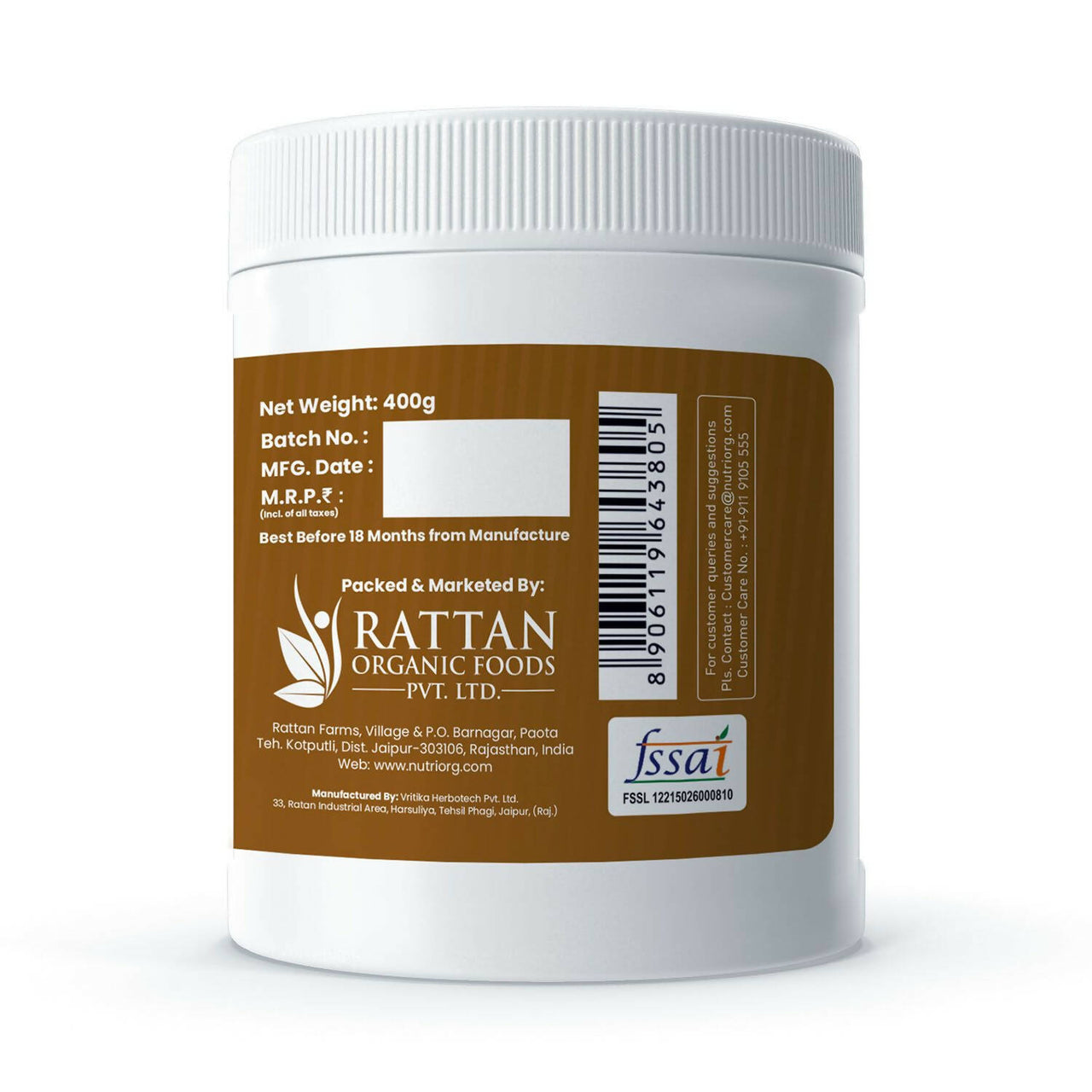 Nutriorg Protein Plus Chocolate Flavor Powder - Distacart