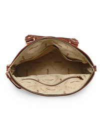 Thumbnail for Sabhyata Peacock - Satin Handbag With Detachable Sling - Distacart