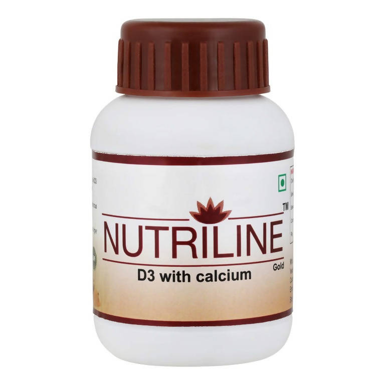 Nutriline D3 with Calcium Capsules (Gold)