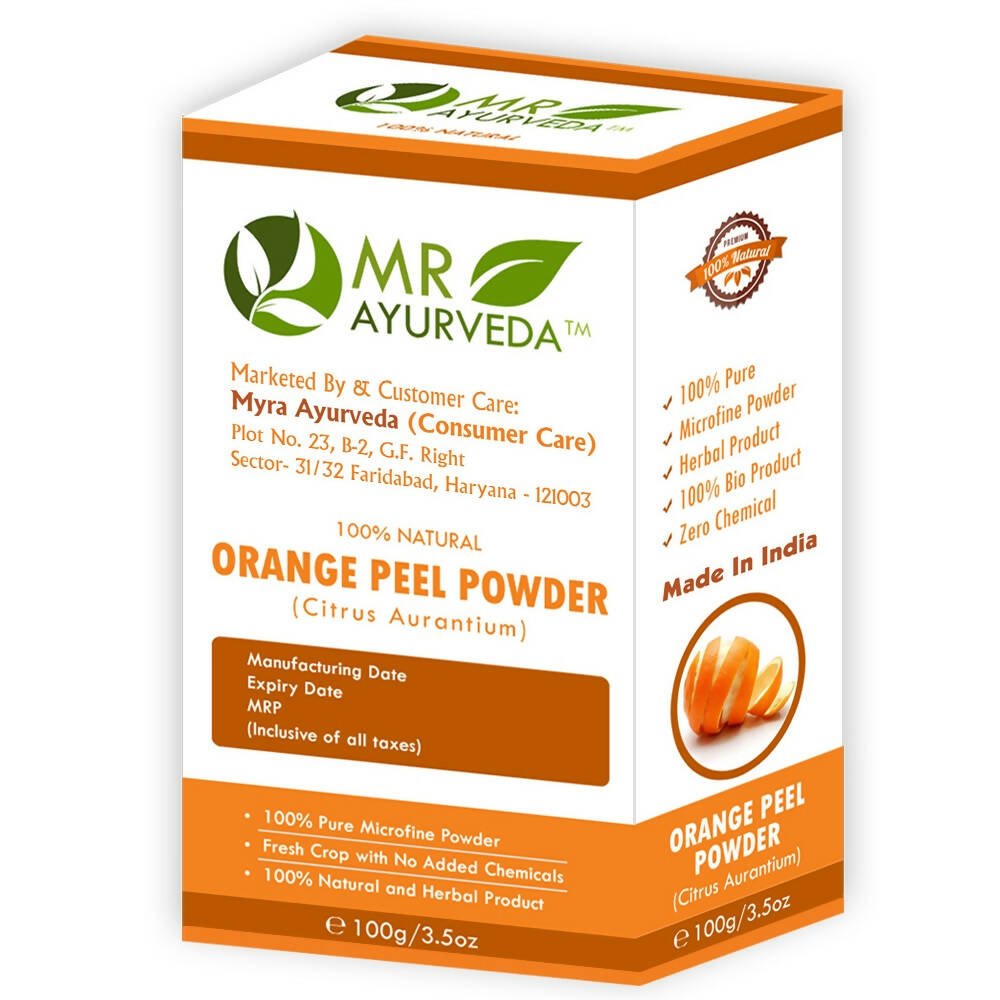 MR Ayurveda Orange Peel Powder - Distacart