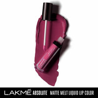 Thumbnail for Lakme Absolute Matte Melt Liquid Lip Color-Mulberry Feast
