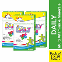 Thumbnail for Dr. Morepen Daily Multivitamin Tablets for Women & Men, Multivitamins & Minerals Supplement - Distacart