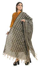 Thumbnail for Mominos Fashion Moeza Handloom Black Color Cotton Dupatta - Distacart