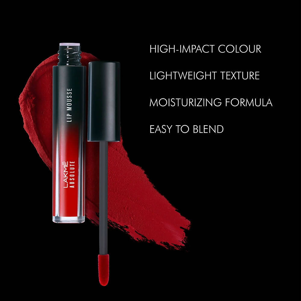 Lakme Absolute Lip Mousse - 303 Nude Naturalle - Distacart
