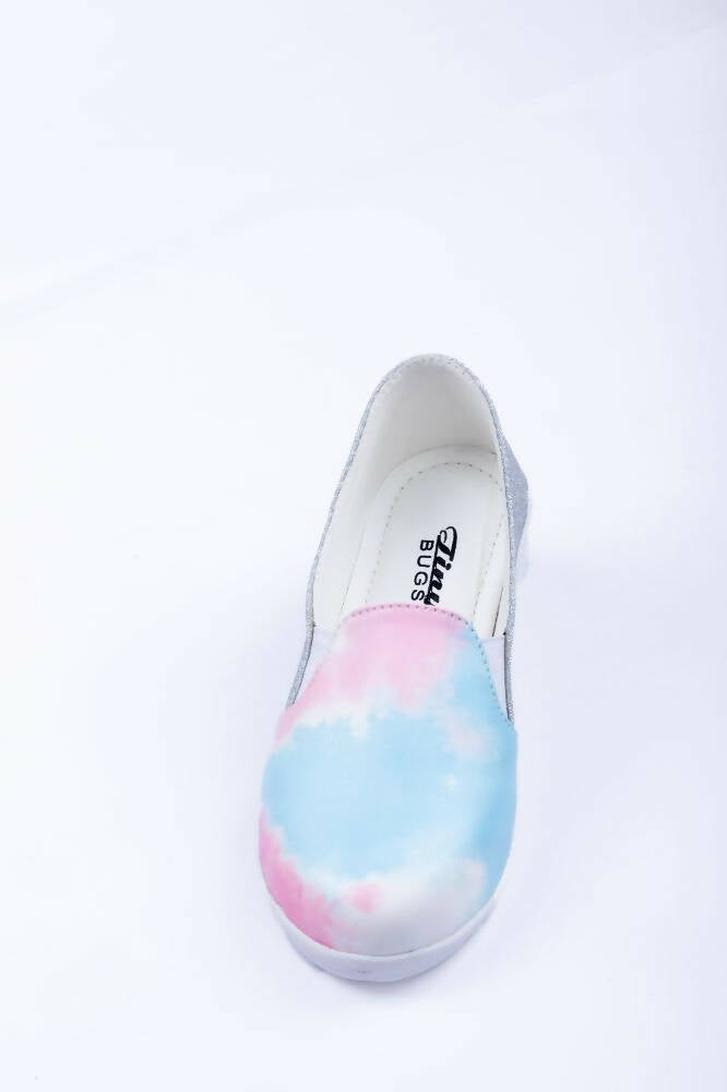 Tiny Bugs Girls Multi Color Prited Flat Casual Wear Ballerinas - Multi Color - Distacart