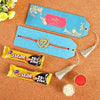 Ethnic Om Metal Rakhi & Cadbury 5 Star Chocolates - Distacart