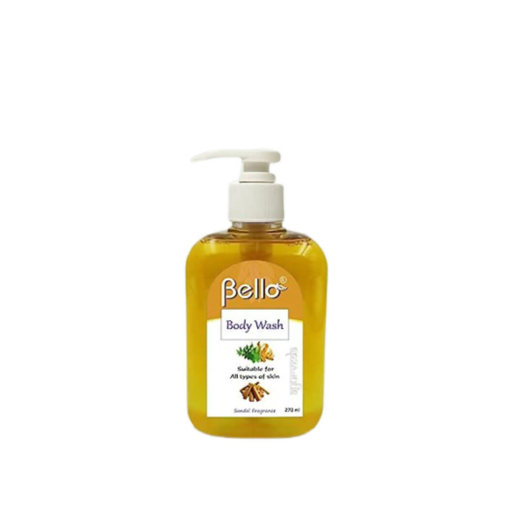 Bello Herbals Pure & Gentle Body Wash Sandal Fragrance - Distacart