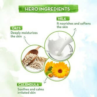Mamaearth Milky Soft Head to Toe Wash With Oats, Milk & Calendula For Babies - Distacart