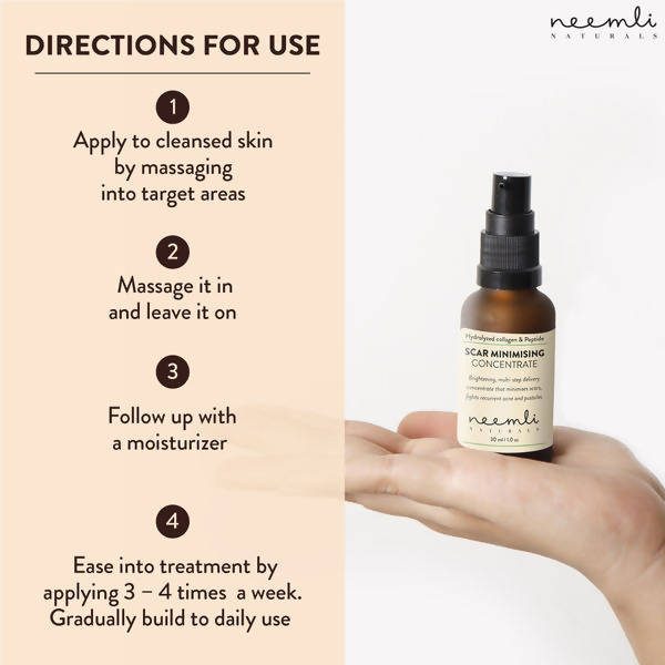 Neemli Naturals Hydrolysed Collagen & Peptide Scar Minimising Concentrate