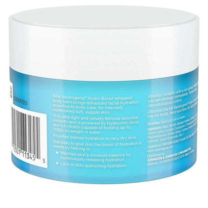 Neutrogena Hydro Boost Hydrating Whipped Body Balm - Distacart