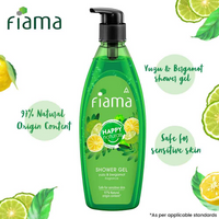 Thumbnail for Fiama Happy Naturals Shower Gel With Yuzu And Bergamot - Distacart