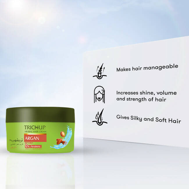 Trichup Argan Herbal Hair Cream - Distacart