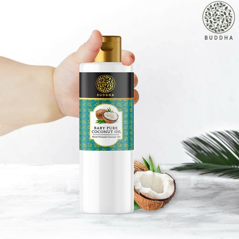 Buddha Natural Baby Coconut Oil Extra Virgin Wood Pressed - Distacart