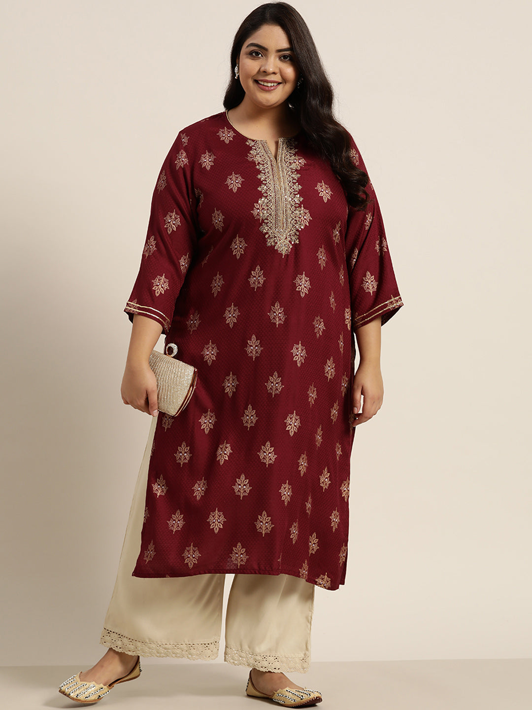 Juniper Women Beige Rayon Solid Wide Leg Palazzo - Distacart