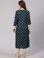 Thumbnail for Kalini Women Ethnic Motifs Printed Kurta - Distacart