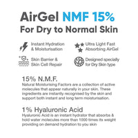 Thumbnail for Cos-IQ AirGel NMF 15% for Dry to Normal Skin Moisturizer - Distacart