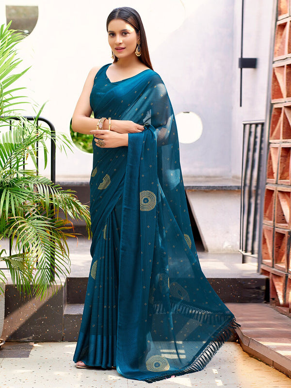 Kalini Bandhani Printed Bandhani Saree - Distacart