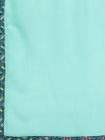 Thumbnail for Biba Women Blue & Yellow Floral Print Pure Cotton Kurta with Trousers & Dupatta - Distacart