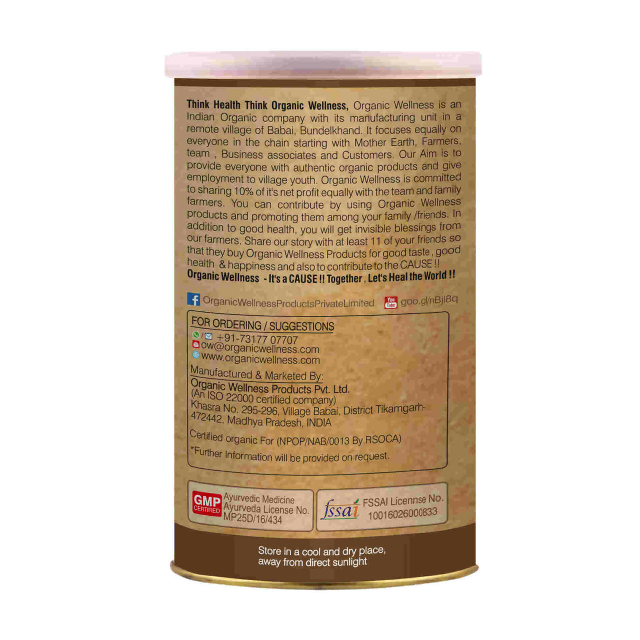Organic Wellness Licorice Mulethi Powder - Distacart