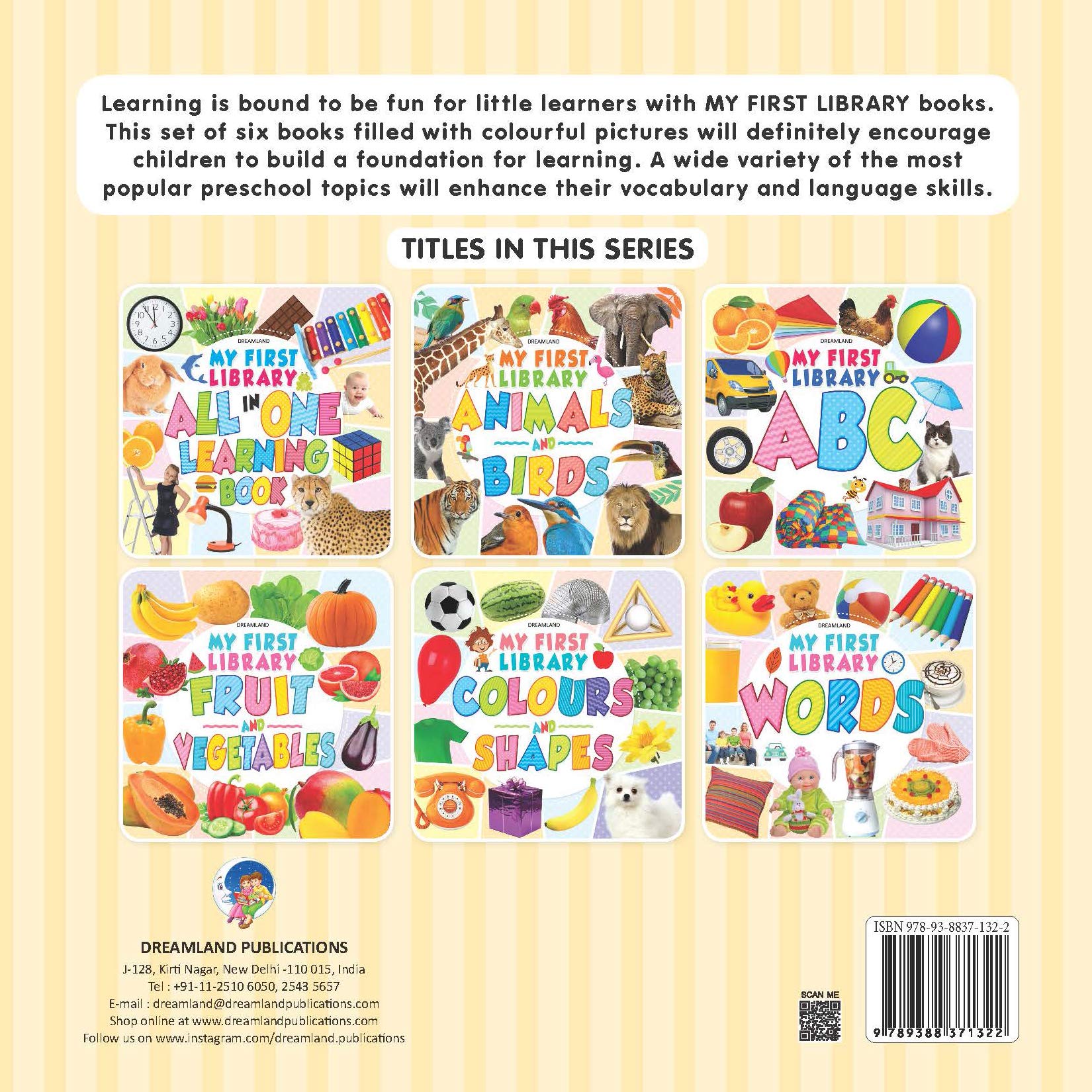 Dreamland My First Library Colours and Shapes - Distacart