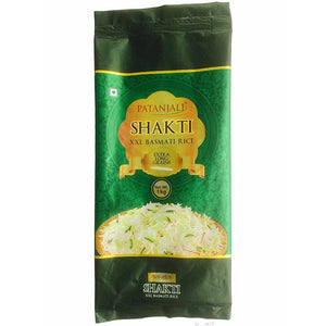 Patanjali Shakti XXL Basmati Rice (1 kg) - Distacart